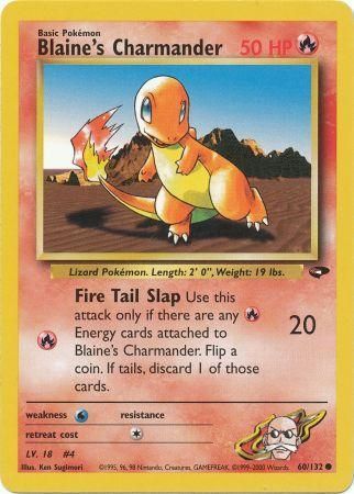 Blaine's Charmander (60/132) [Gym Challenge Unlimited]