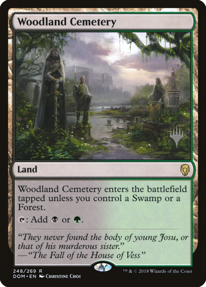 Woodland Cemetery [Dominaria Promos]