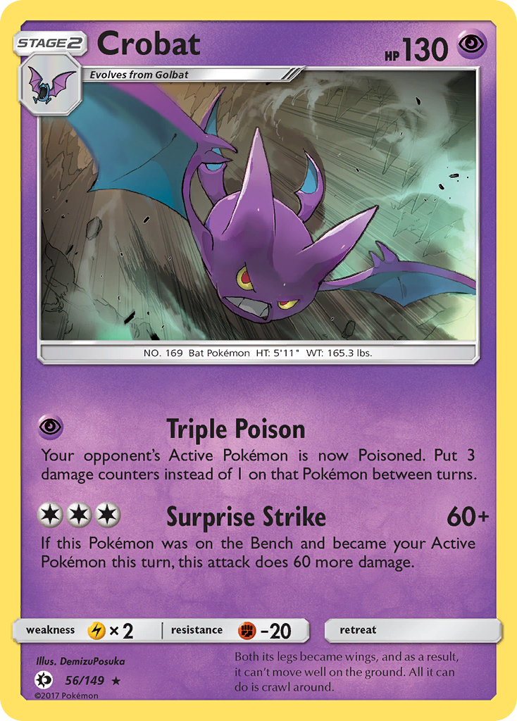 Crobat (56/149) [Sun & Moon: Base Set]