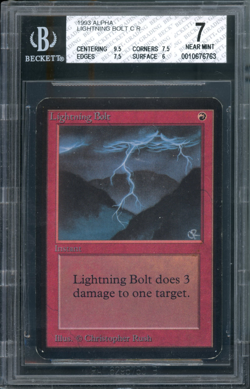 Lightning Bolt BGS 7B [Limited Edition Alpha]