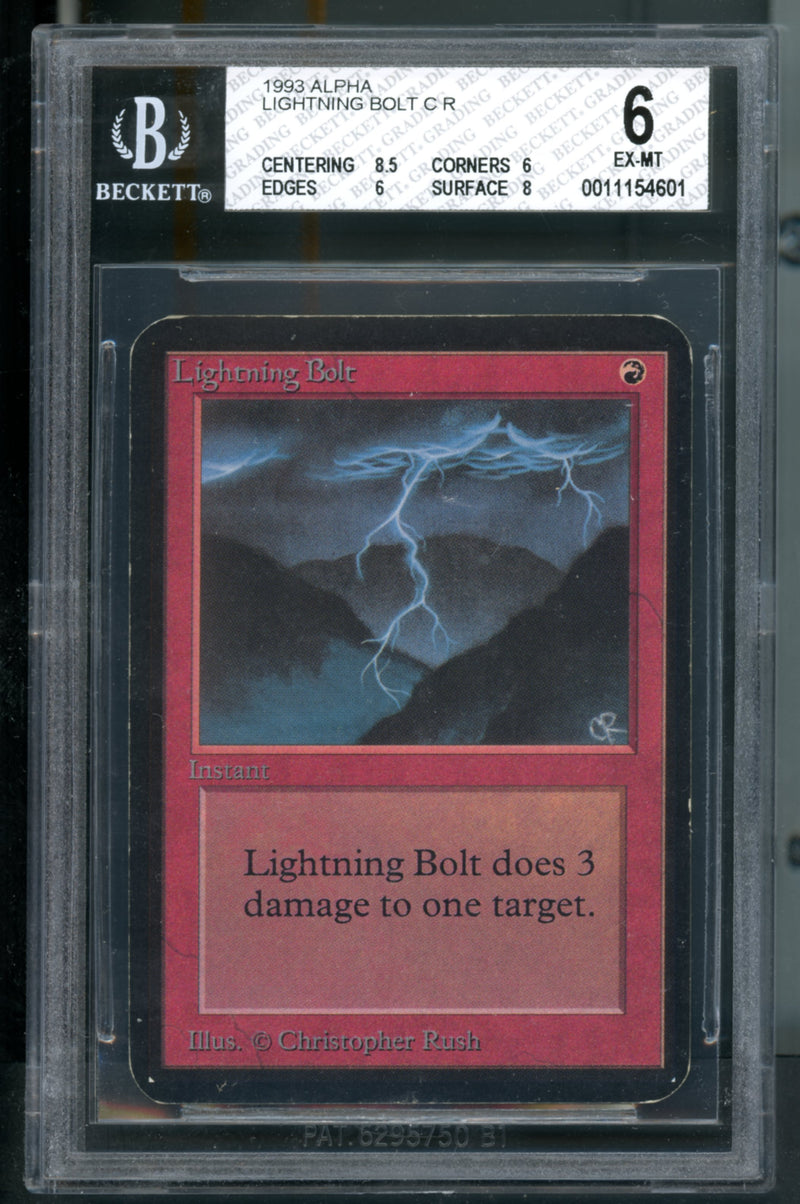 Lightning Bolt BGS 6B [Limited Edition Alpha]