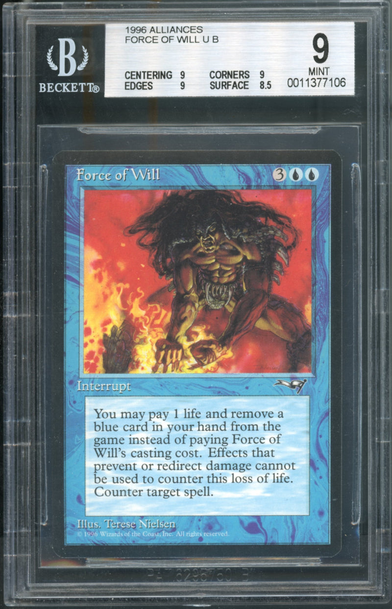 Force of Will BGS 9B [Alliances]