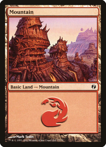 Mountain [Duel Decks: Venser vs. Koth]
