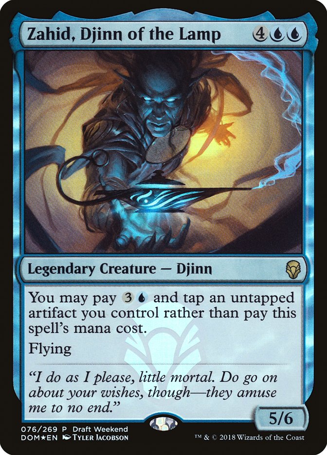 Zahid, Djinn of the Lamp [Dominaria Promos]