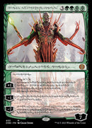 Nissa, Ascended Animist (Phyrexian Step-and-Compleat Foil) [Phyrexia: All Will Be One]