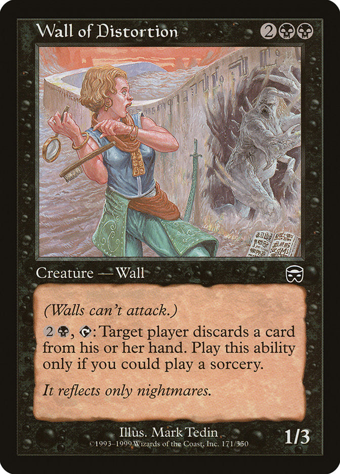 Wall of Distortion [Mercadian Masques]