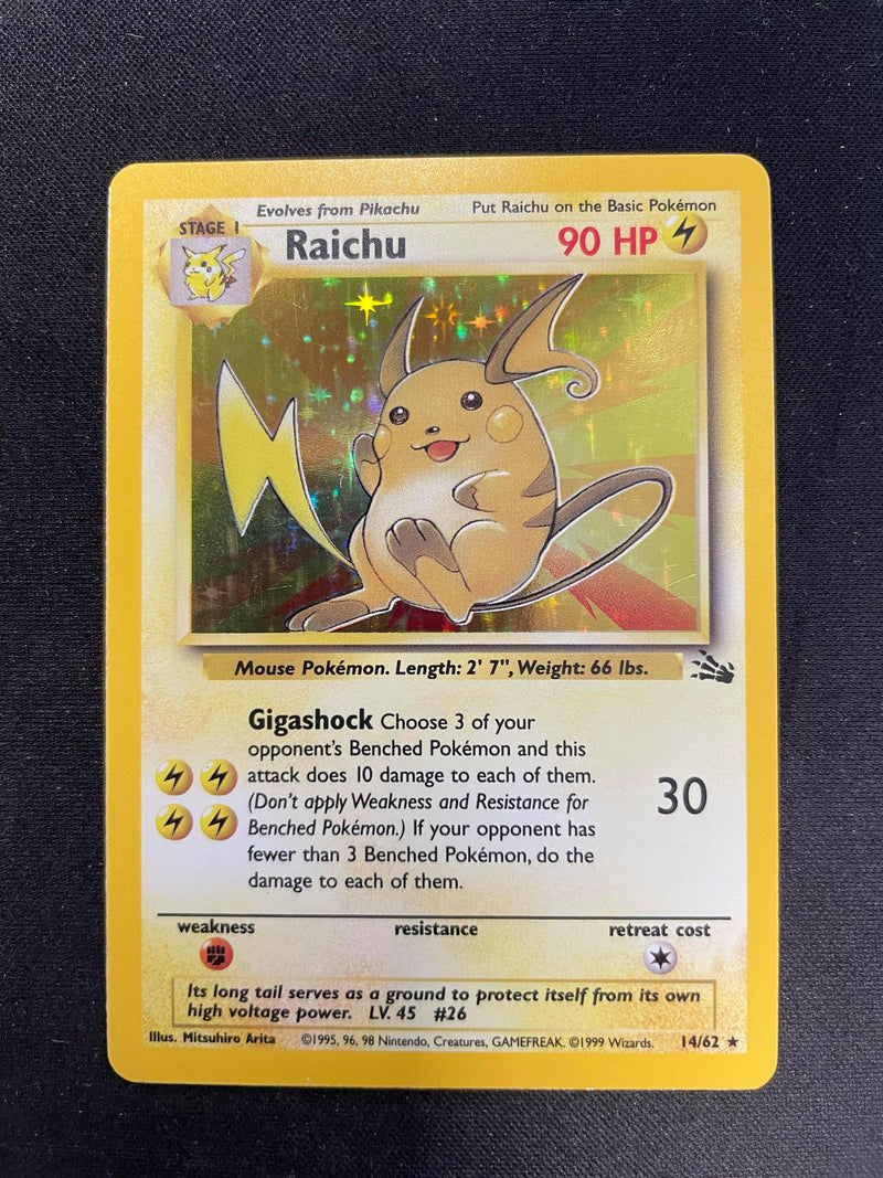 Fossil Raichu HOLO [FO 14]