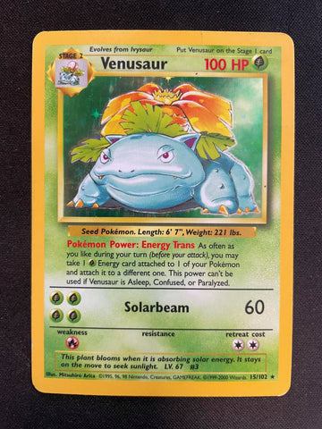 Base Set Venusaur HOLO [BS 15]