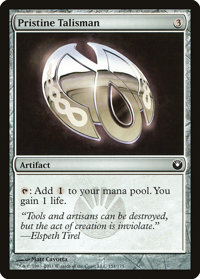 Pristine Talisman [New Phyrexia Promos]