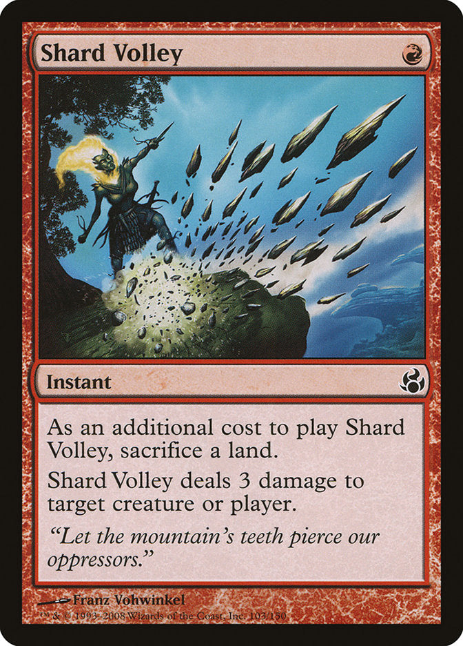 Shard Volley [Morningtide]