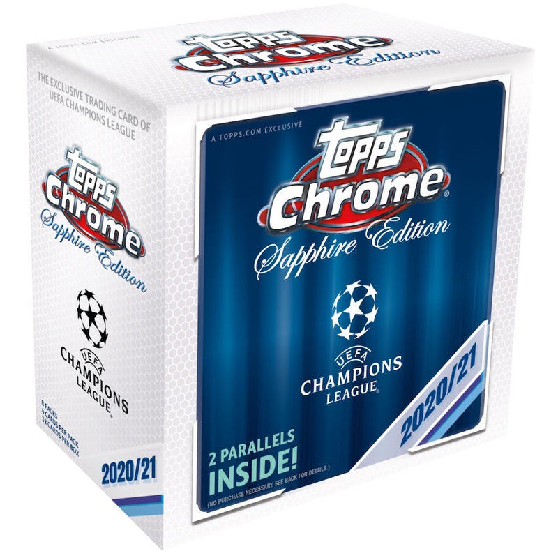 Fodboldkort Topps Chrome UFEA Champions League 2020/21 Sapphire Edition