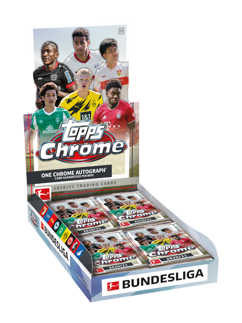 Fodboldkort Topps Chrome Bundesliga 2020/21 - Hobby Box