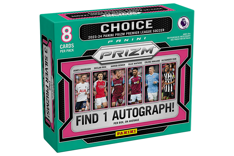 Fodboldkort Panini Prizm Premier League 2023/24 - Choice Hobby Box
