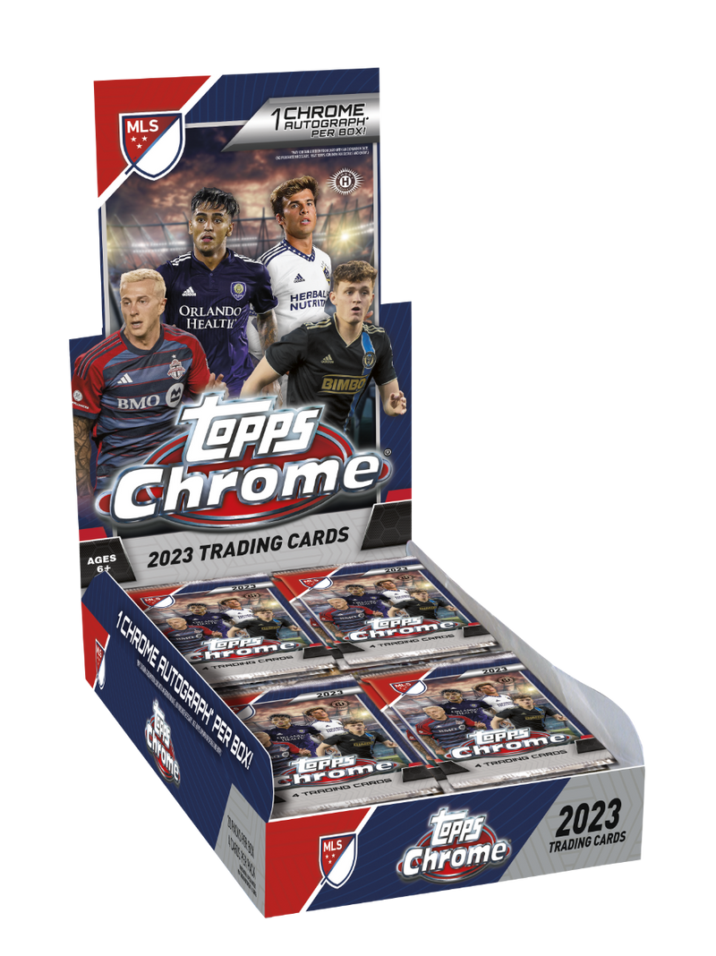 Fodboldkort Topps MLS Chrome 2023 - Hobby box