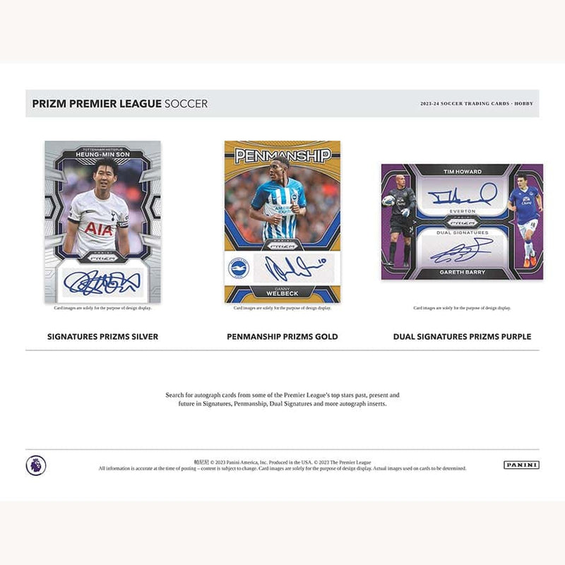 Fodboldkort Panini Prizm Premier League 2023/24 - Hobby Box