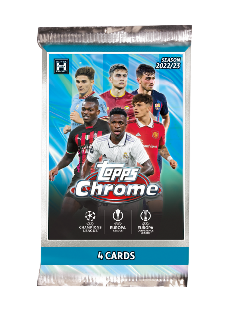 Fodboldkort Topps Chrome UEFA Club Competitions 2022/2023 - Lite Booster