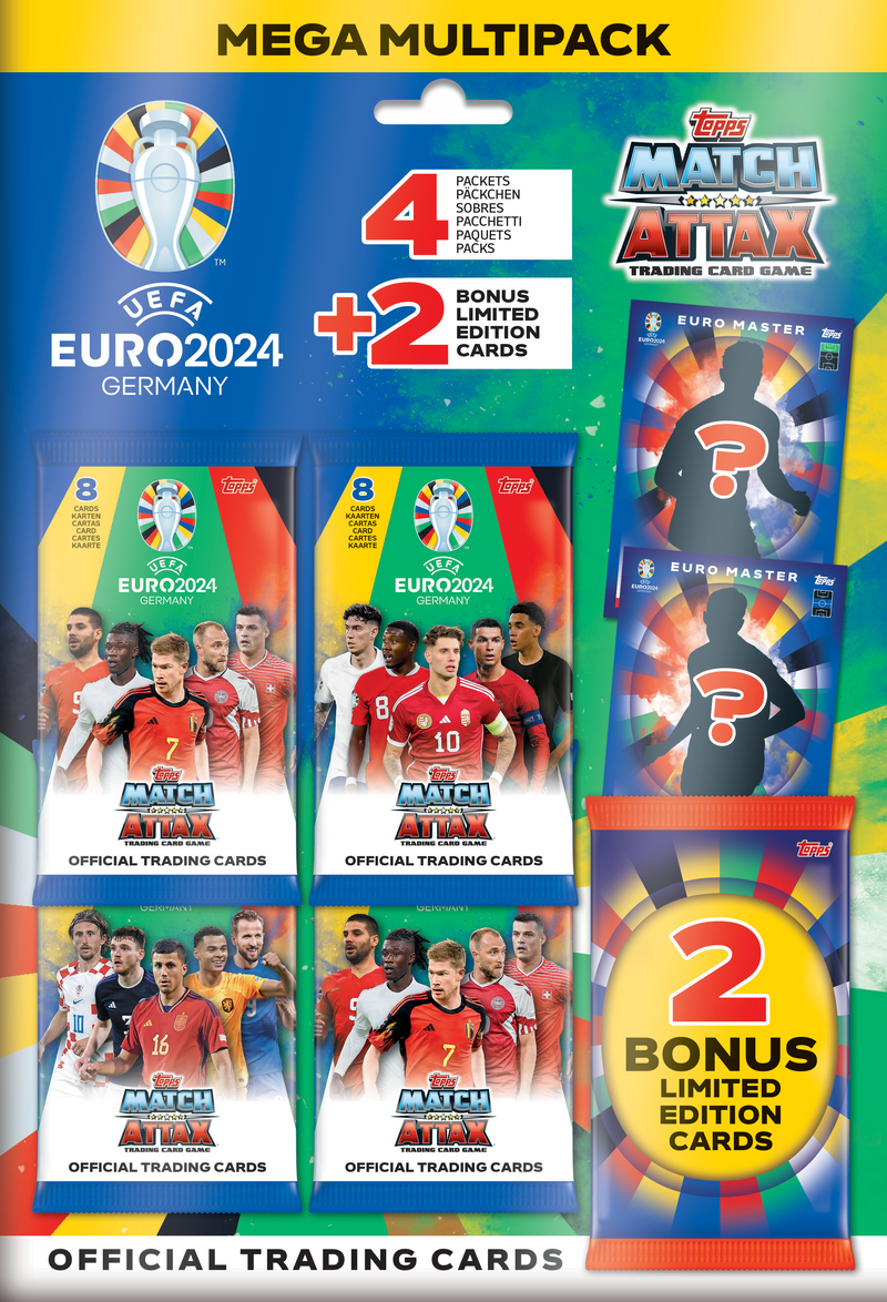 Topps EURO 2024 Match Attax - Mega Multipack