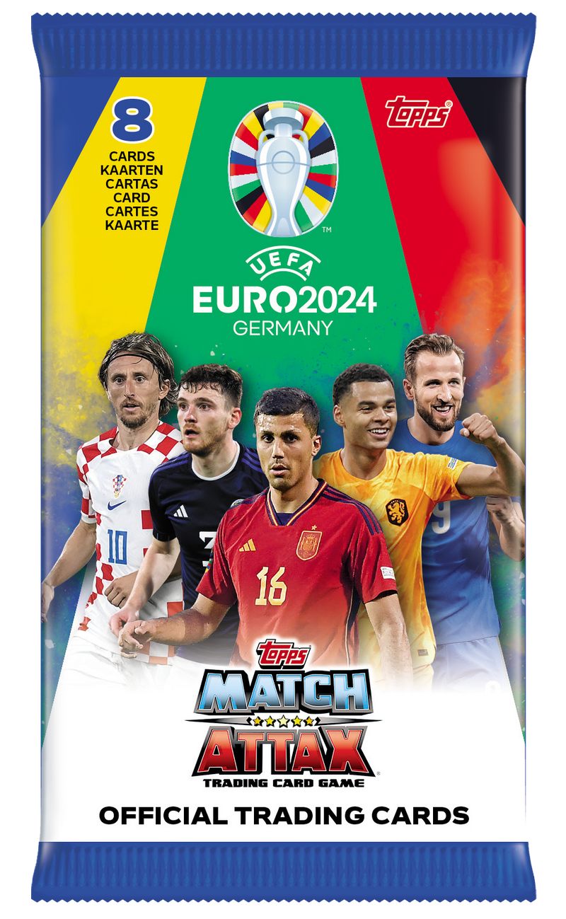 Topps EURO 2024 Match Attax - Booster Pakke