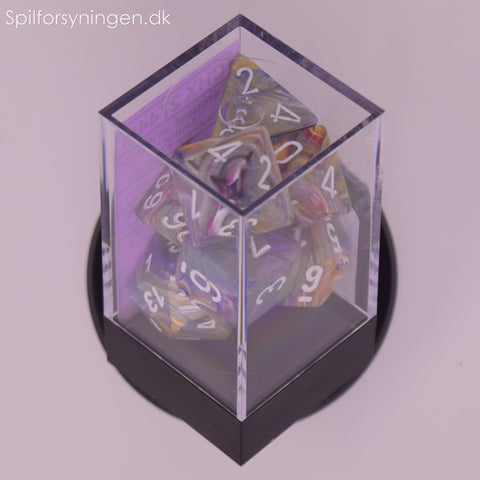 Festive™ – Polyhedral Carousel w/white 7-Die Set