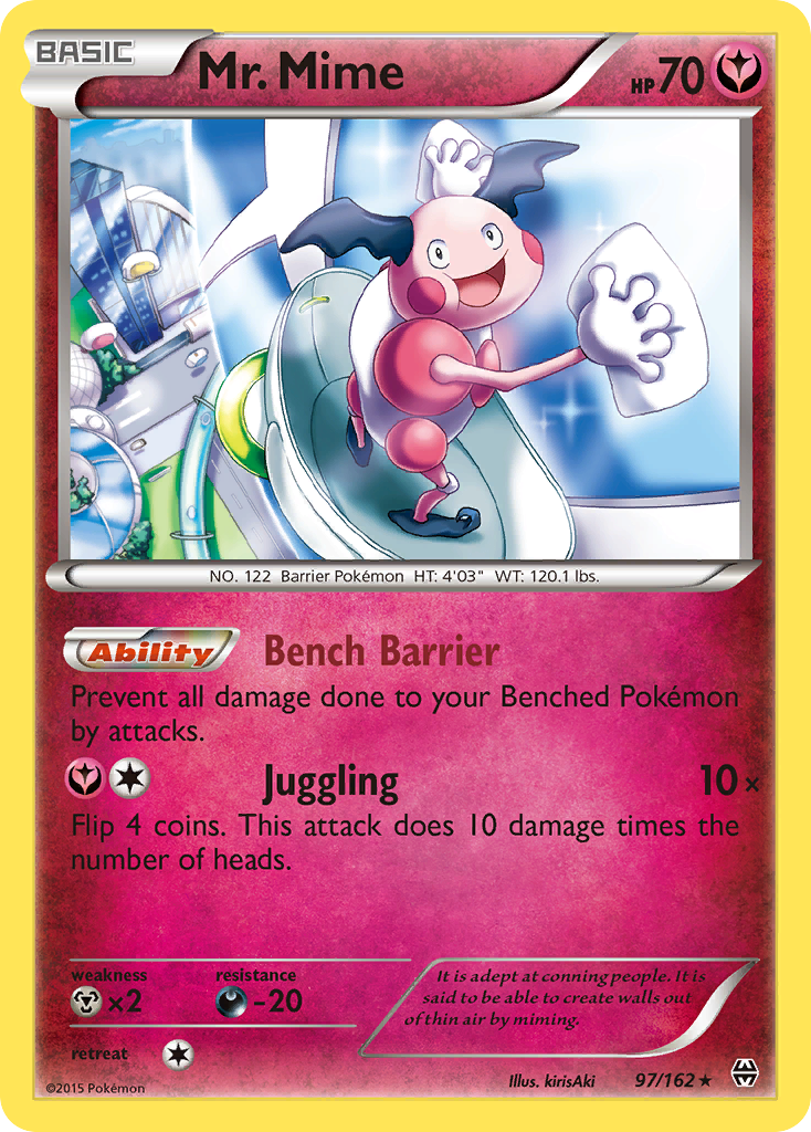 Mr. Mime (97/162) [XY: BREAKthrough]