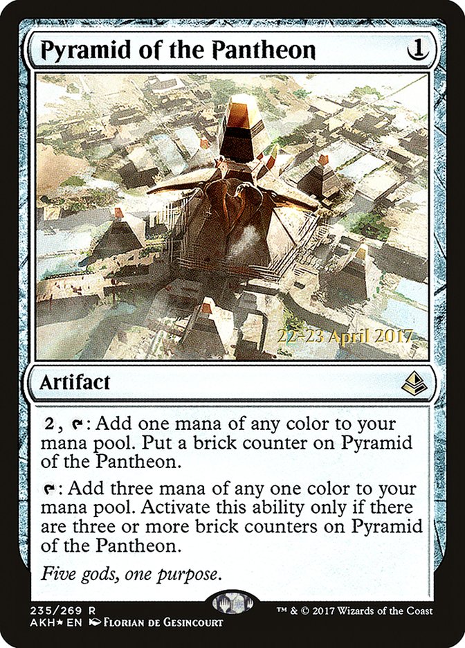 Pyramid of the Pantheon (Prerelease Promo) [Amonkhet Prerelease Promos]