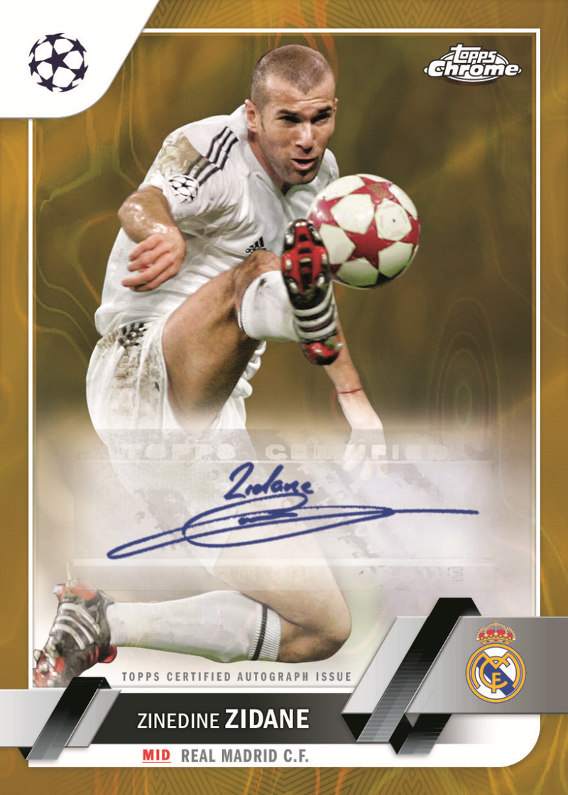 Fodboldkort Topps Chrome UEFA Club Competitions 2022/2023 - Lite Booster