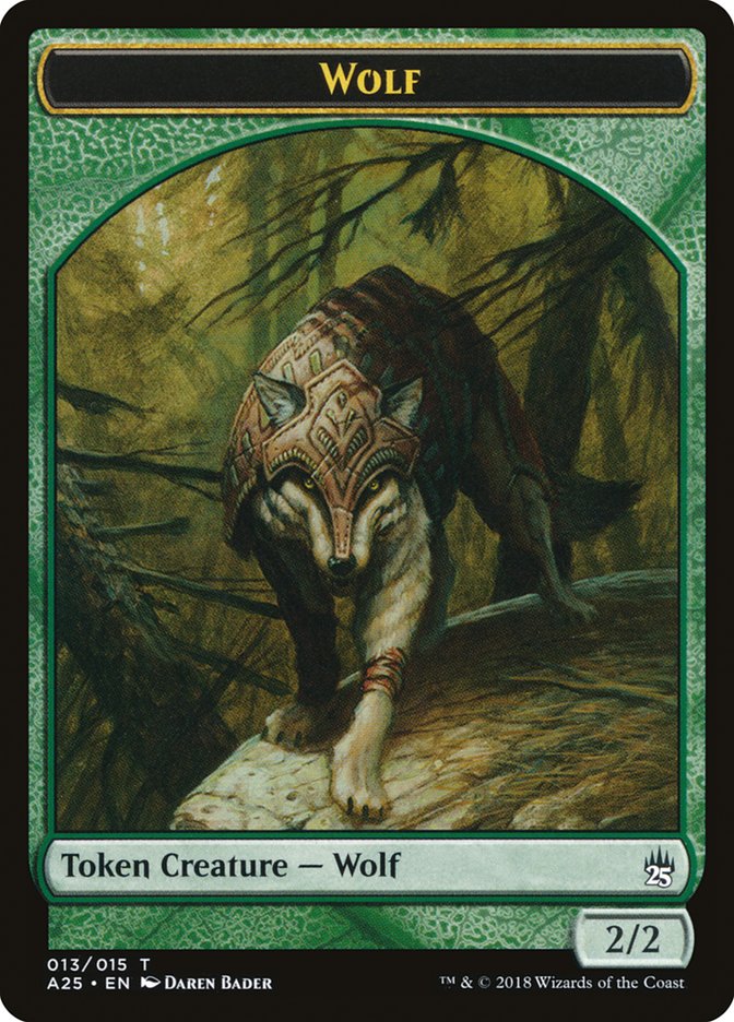 Wolf [Masters 25 Tokens]