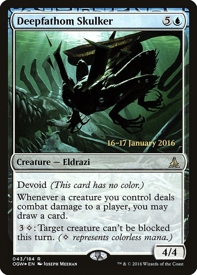 Deepfathom Skulker [Oath of the Gatewatch Promos]