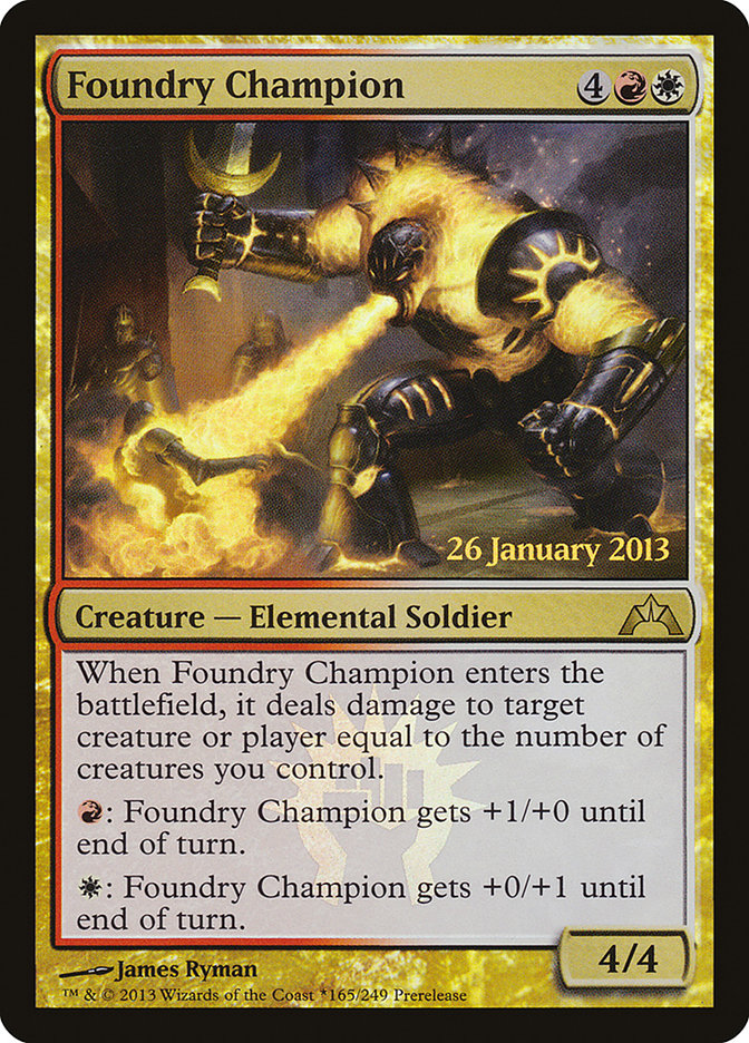 Foundry Champion [Gatecrash Promos]