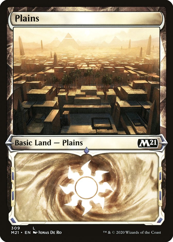 Plains (Showcase) [Core Set 2021]