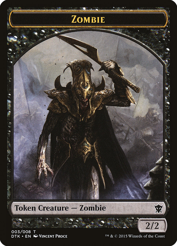 Zombie [Dragons of Tarkir Tokens]