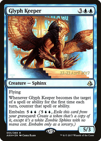 Glyph Keeper (Prerelease Promo) [Amonkhet Prerelease Promos]