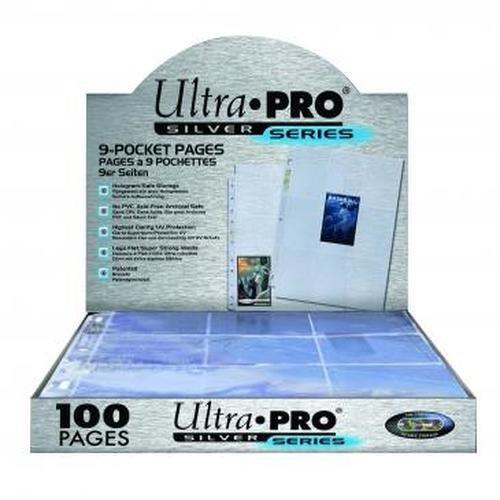 Ultra Pro 9-Pocket Pages Silver Series
