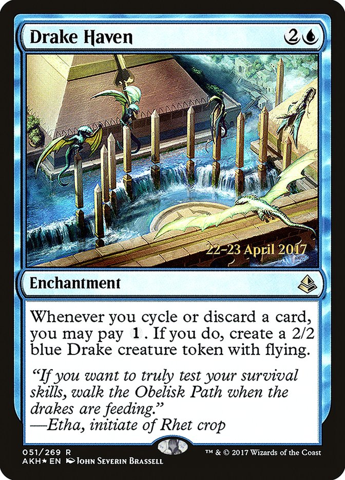 Drake Haven (Prerelease Promo) [Amonkhet Prerelease Promos]