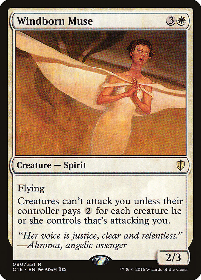 Windborn Muse [Commander 2016]