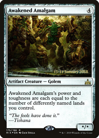 Awakened Amalgam [Rivals of Ixalan Promos]