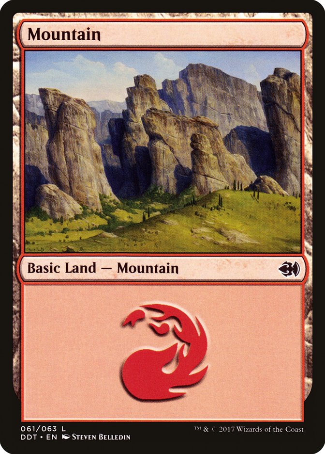 Mountain [Duel Decks: Merfolk vs. Goblins]