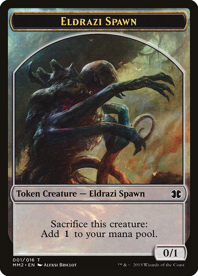 Eldrazi Spawn (001/016) [Modern Masters 2015 Tokens]