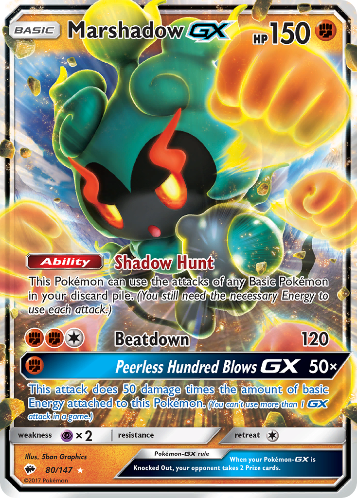 Marshadow-GX, Pokémon