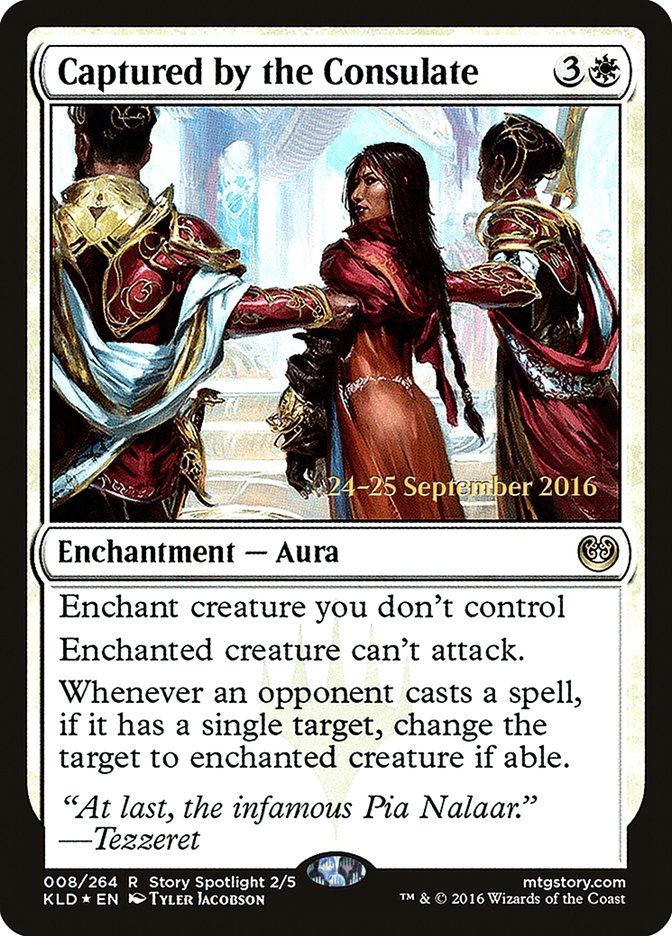 Captured by the Consulate [Kaladesh Promos]