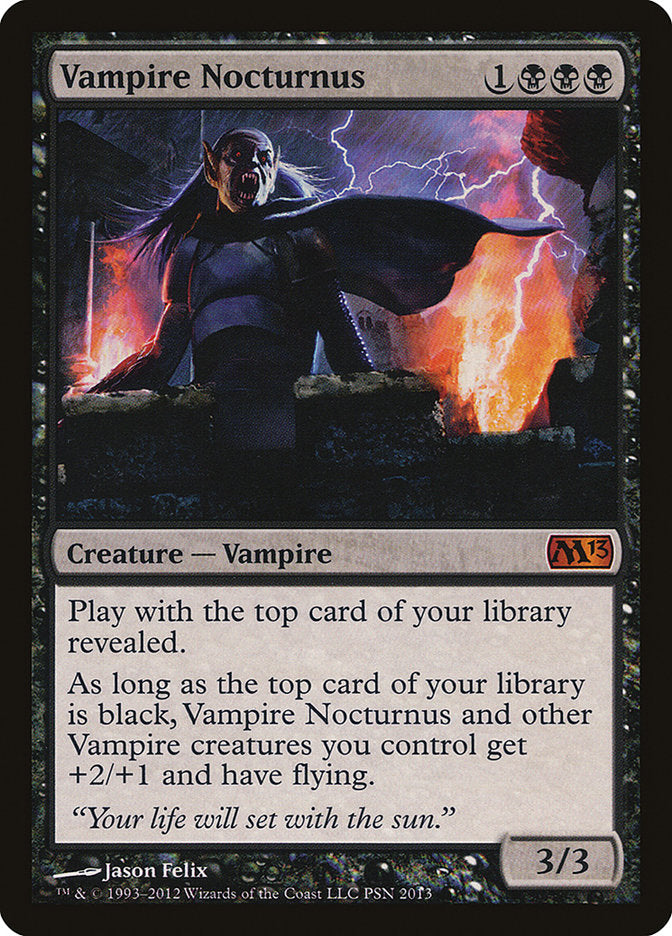 Vampire Nocturnus [Duels of the Planeswalkers 2012 Promos ]