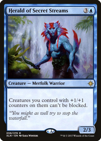 Herald of Secret Streams [Ixalan Promos]