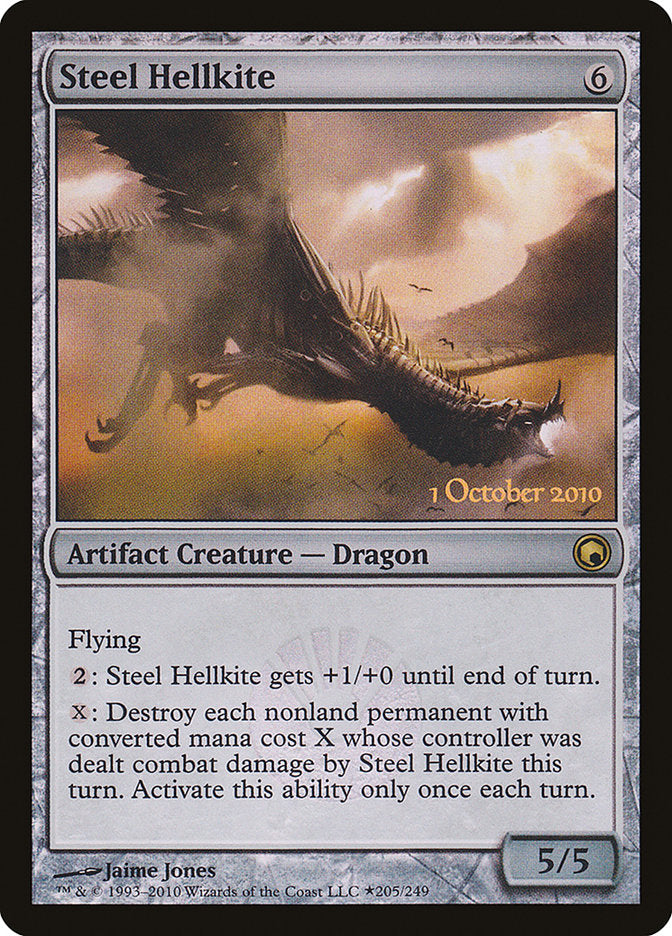 Steel Hellkite [Scars of Mirrodin Promos]