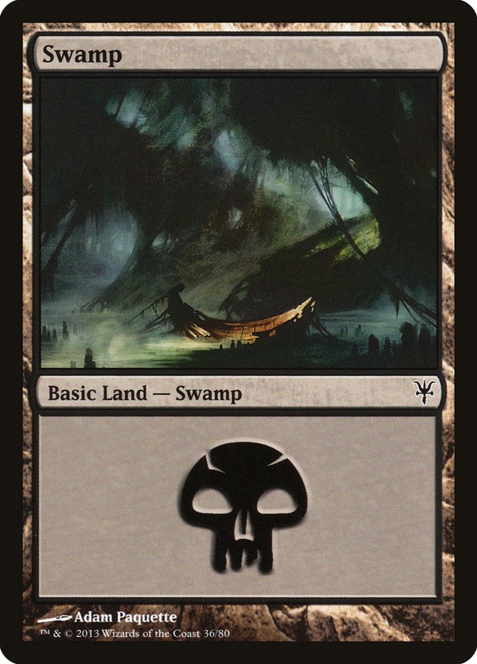 Swamp (37) [Duel Decks: Sorin vs. Tibalt]