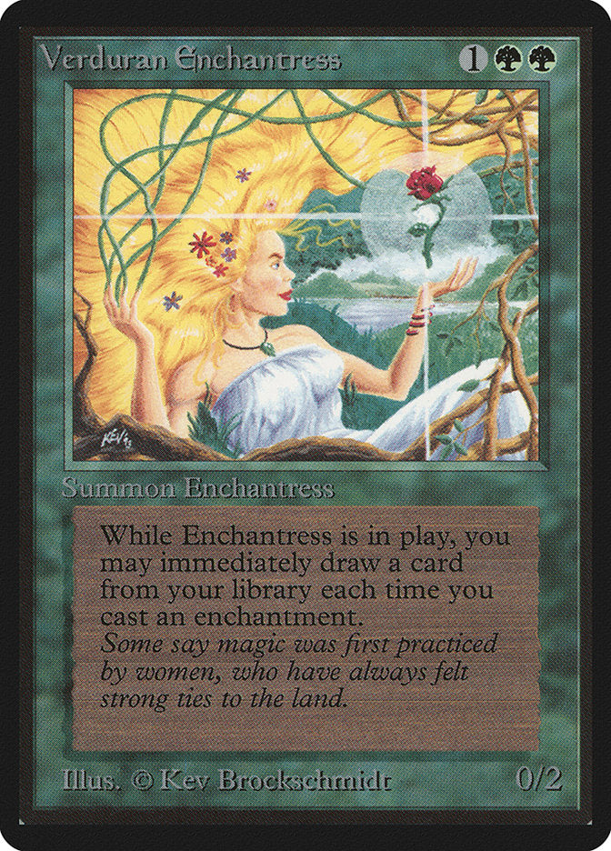 Verduran Enchantress [Limited Edition Beta]