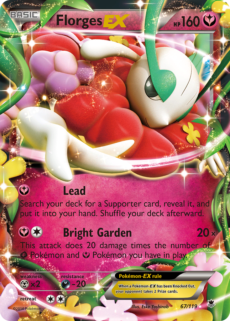 Florges EX (67/119) [XY: Phantom Forces]