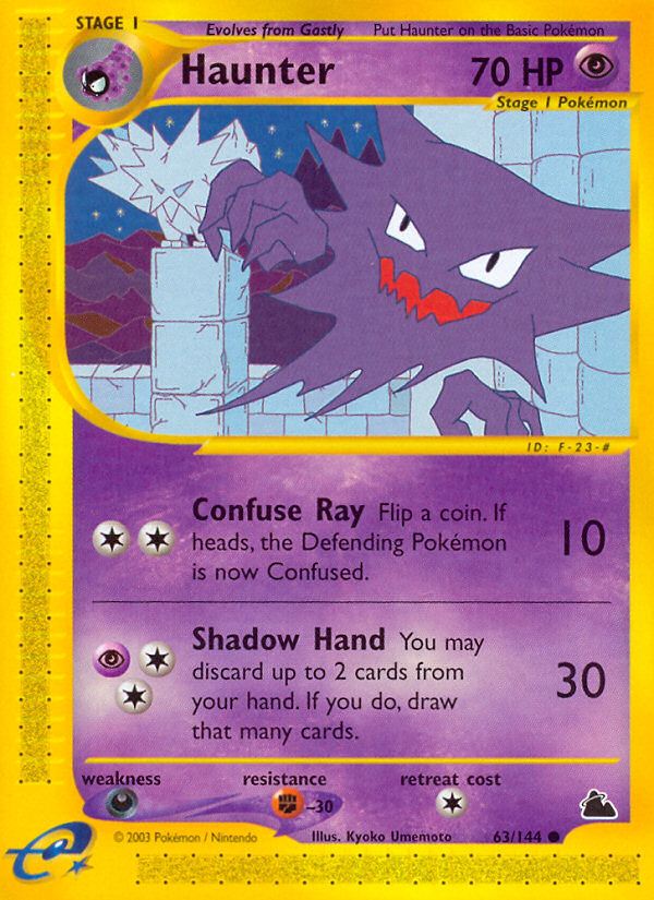 Haunter (63/144) [Skyridge]