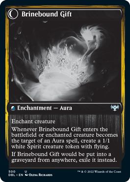 Brine Comber // Brinebound Gift [Innistrad: Double Feature]