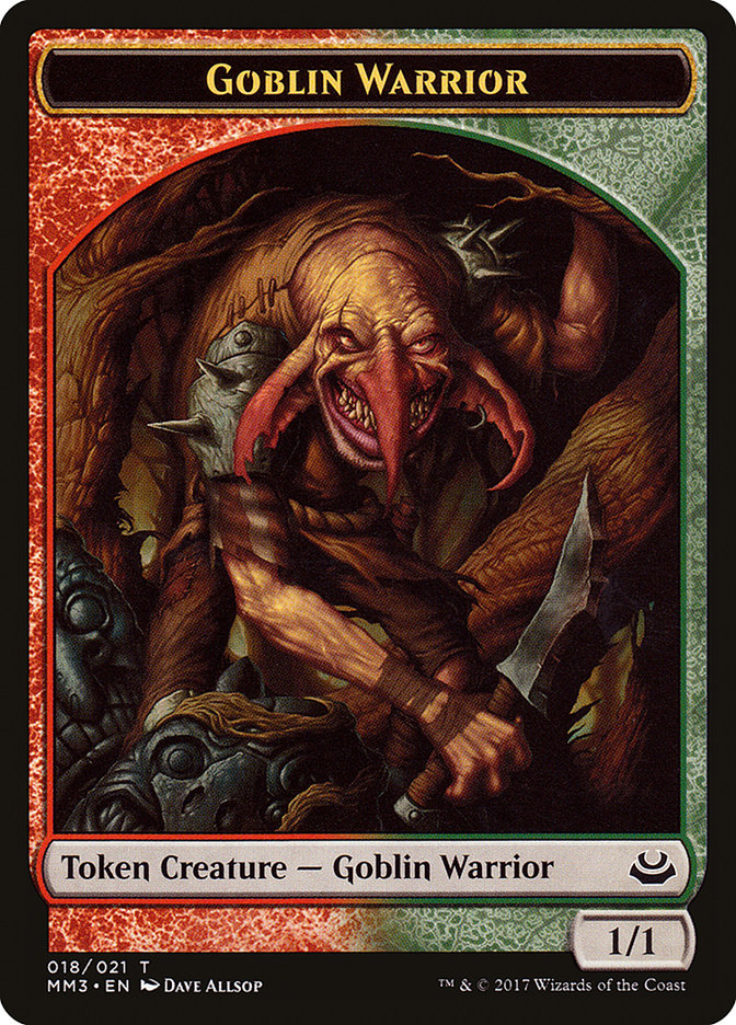 Goblin Warrior [Modern Masters 2017 Tokens]