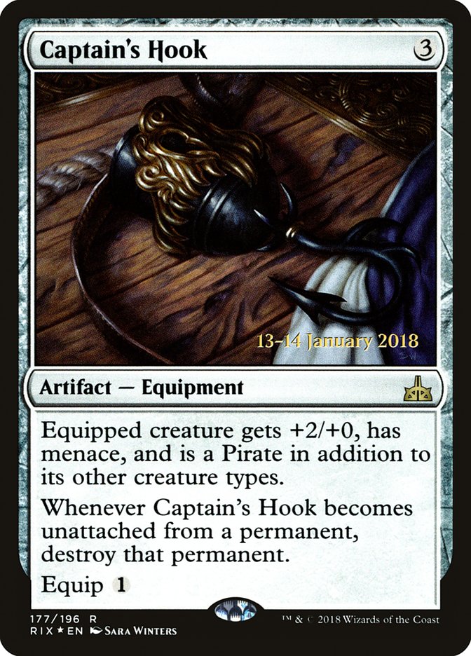 Captain's Hook [Rivals of Ixalan Promos]